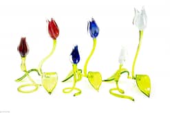 Tulpen van glas staand